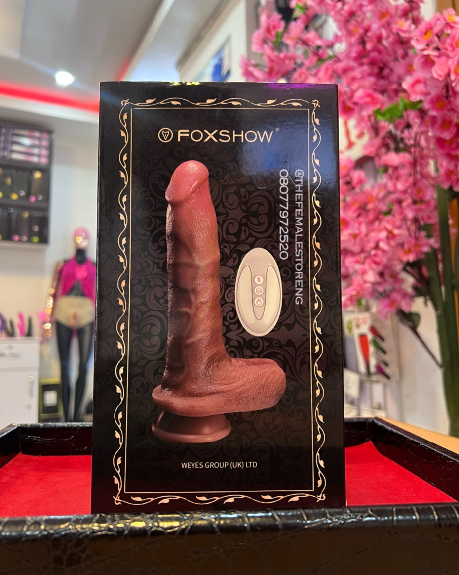 8.5” Remote Controlled D50 Thrusting Dildo