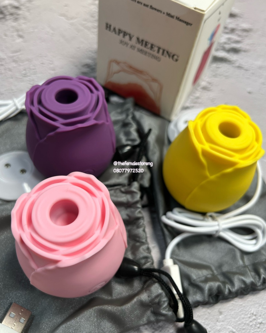 Rose Sucker - Rechargeable Air Pulse Massager