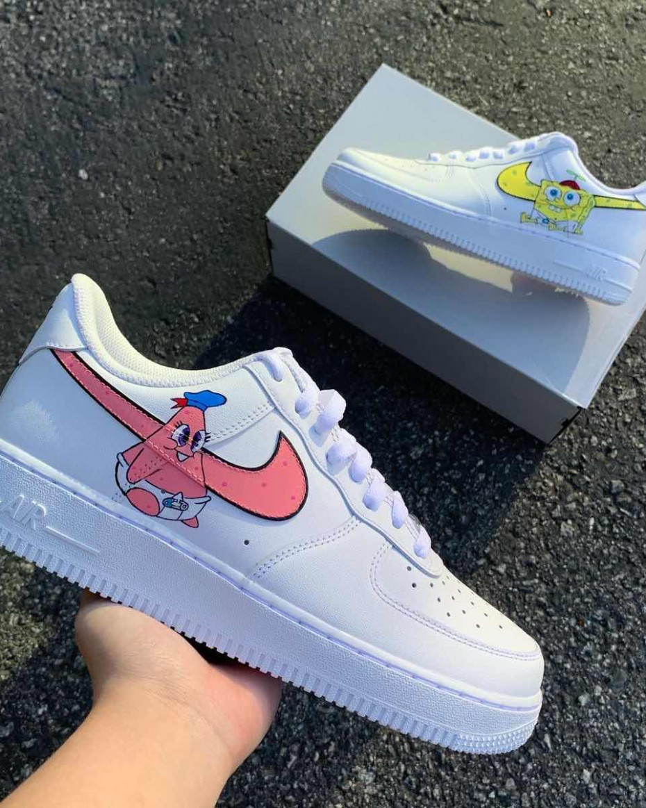 spongebob custom air force 1
